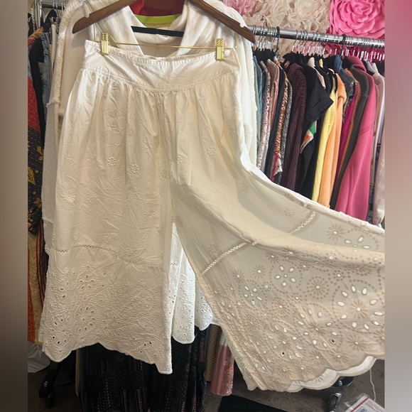 Anthropologie Maeve Embroidered Skirty Culottes, Various Sizes NWT - Picture 7 of 9